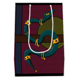 Bolsa De Regalo Mediana Pegatina Carré Snake