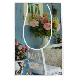 Bolsa De Regalo Mediana Peonies victorianos - Viñetería de Martha