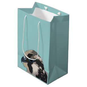 Bolsa De Regalo Mediana Peregrine Falcon Bird Art