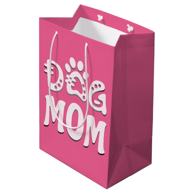 Bolsa De Regalo Mediana Perro Mamá (Angulo reverso)
