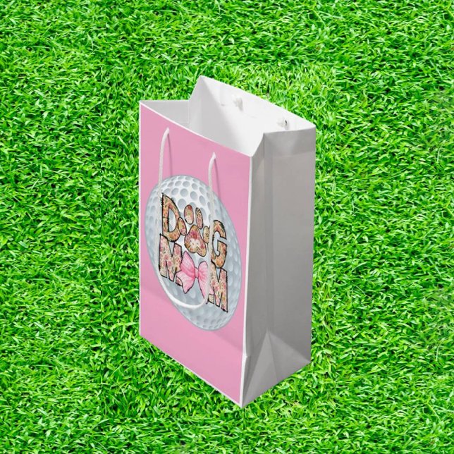 Bolsa De Regalo Mediana Perro Mom Golf (Paws, Par, and Perfect Gifts!)