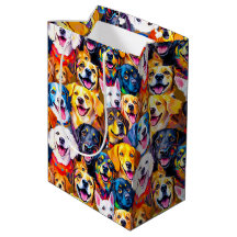 Perros vibrantes Imprimir