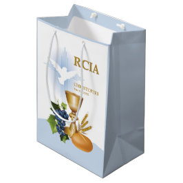 Bolsa De Regalo Mediana Personaliza, Felicitaciones RCIA Sacramento Católi