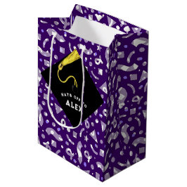Bolsa de regalo mediana personalizada para graduac