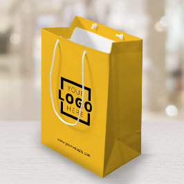 Bolsa De Regalo Mediana Personalizado Comercial Logotipo Promocional Compr