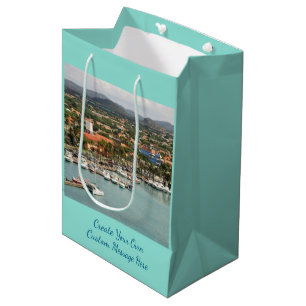 Bolsa De Regalo Mediana Personalizado del puerto deportivo de Aruba