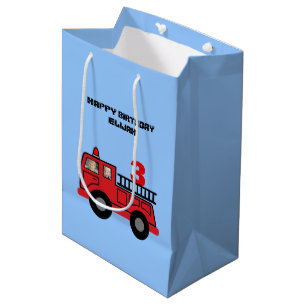 Bolsa De Regalo Mediana Personalizado fotográfico de cumpleaños de Cami