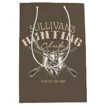 Personalizado Hunter NAME Deer Trophy Club de Caza