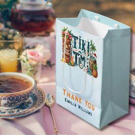 Bolsa De Regalo Mediana PERSONALIZADO personalizado de Fiesta TIKI