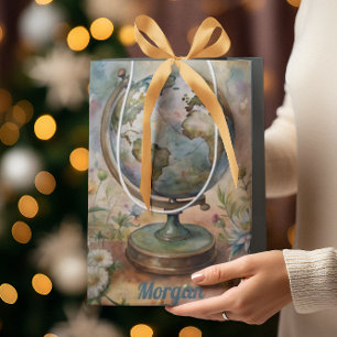 Bolsa De Regalo Mediana Personalizado Viajes al Mundo