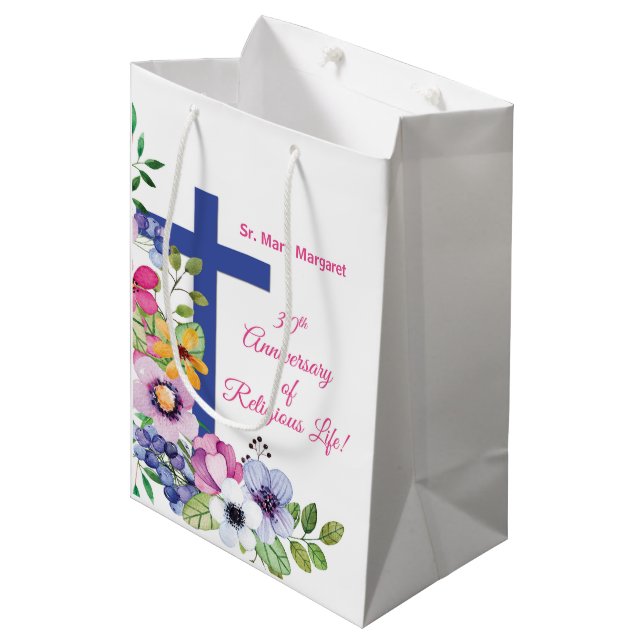 Bolsa De Regalo Mediana Personalizar, 30 años de la vida religiosa (Angulo Anverso)