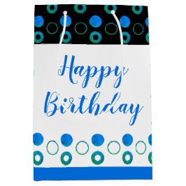 Bolsa De Regalo Mediana Personalizar Colores Y Texto