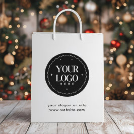 Bolsa De Regalo Mediana Personalized Company Logo  | Custom Business Gift 