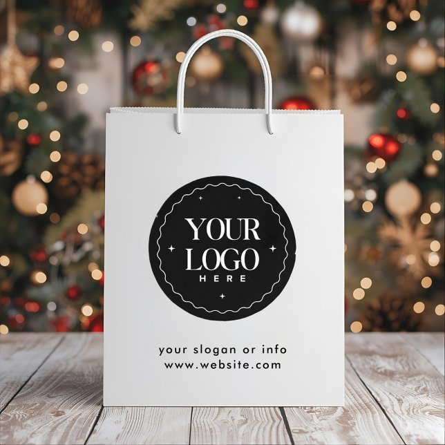Bolsa De Regalo Mediana Personalized Company Logo  | Custom Business Gift  (Subido por el creador)