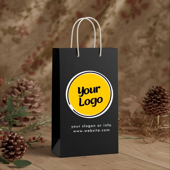 Bolsa De Regalo Mediana Personalized Company Logo  | Custom Business Gift  (Subido por el creador)