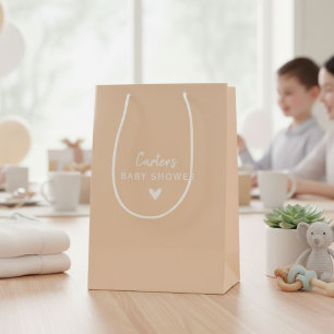 Bolsa De Regalo Mediana Personalized, NAME Baby Shower
