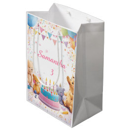 Bolsa De Regalo Mediana Personalized Retro Gift Bag Medium | Kids Birthday