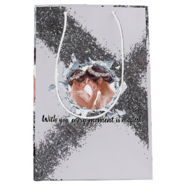 BOLSA DE REGALO MEDIANA PERSONILIZE TEXT AND PICTURE 