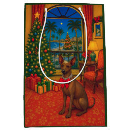 Bolsa De Regalo Mediana Peruvian Inca Orchid Holiday 