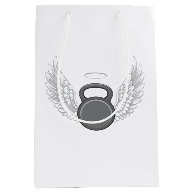 Bolsa De Regalo Mediana Pesa Rusa Cielo (Anverso)