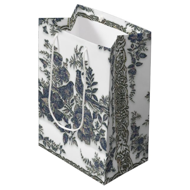 Bolsa De Regalo Mediana Pheasant (Angulo Anverso)