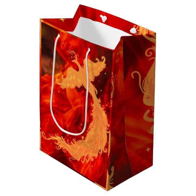 Bolsa De Regalo Mediana Phoenix & Fire (Angulo Anverso)