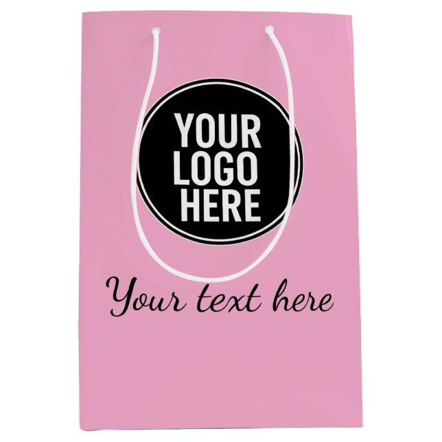 Bolsa De Regalo Mediana Photo Upload Sticker | Waterproof Square Label  (Anverso)