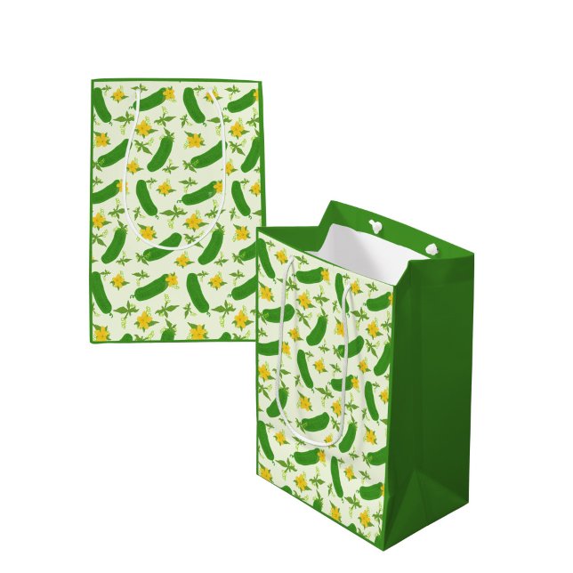 Bolsa De Regalo Mediana Pickle & Fresh Collection patterned (Subido por el creador)