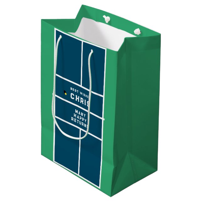 Bolsa De Regalo Mediana Pickleball (Angulo Anverso)