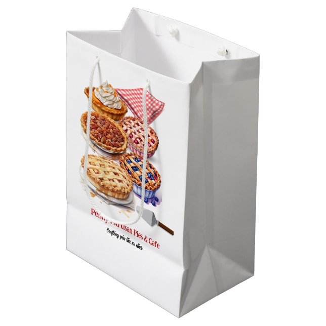 Bolsa De Regalo Mediana Pie Shoppe (Angulo Anverso)