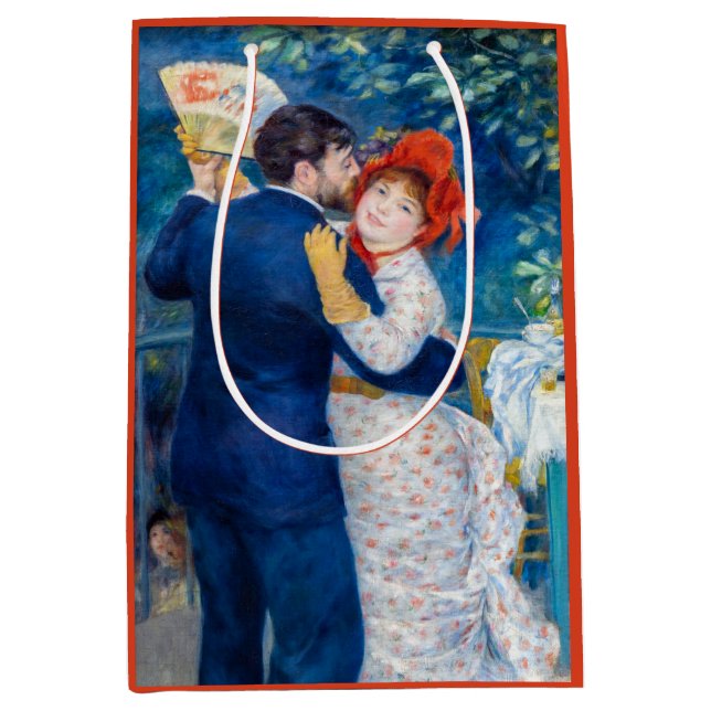 Bolsa De Regalo Mediana Pierre-Auguste Renoir - Baile rural (Anverso)