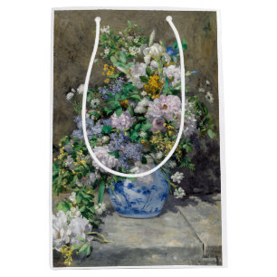 Bolsa De Regalo Mediana Pierre-Auguste Renoir - Bouquet de primavera
