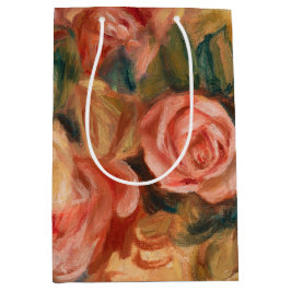Bolsa De Regalo Mediana Pierre-Auguste Renoir - Rosas