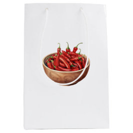 Bolsa De Regalo Mediana Pimientos rojos picantes