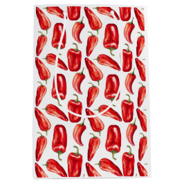 Bolsa De Regalo Mediana Pimientos rojos picantes