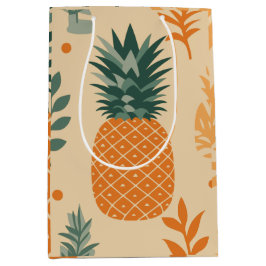 Bolsa De Regalo Mediana Piña tropical
