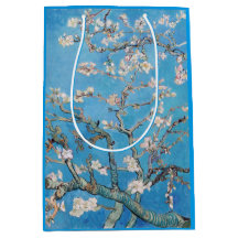 Pintura de arte de Almond Blossoms Blue Vincent va