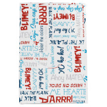 Bolsa de regalo mediana pirata de lemas piratas Fi