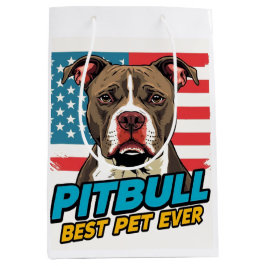 Bolsa De Regalo Mediana Pitt Bulls Are The Best Pet Ever