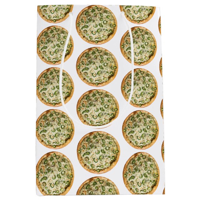 Bolsa De Regalo Mediana Pizza (Anverso)