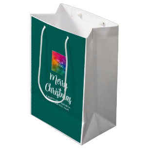 Bolsa De Regalo Mediana Plantilla de logotipo promocional personalizado Fe