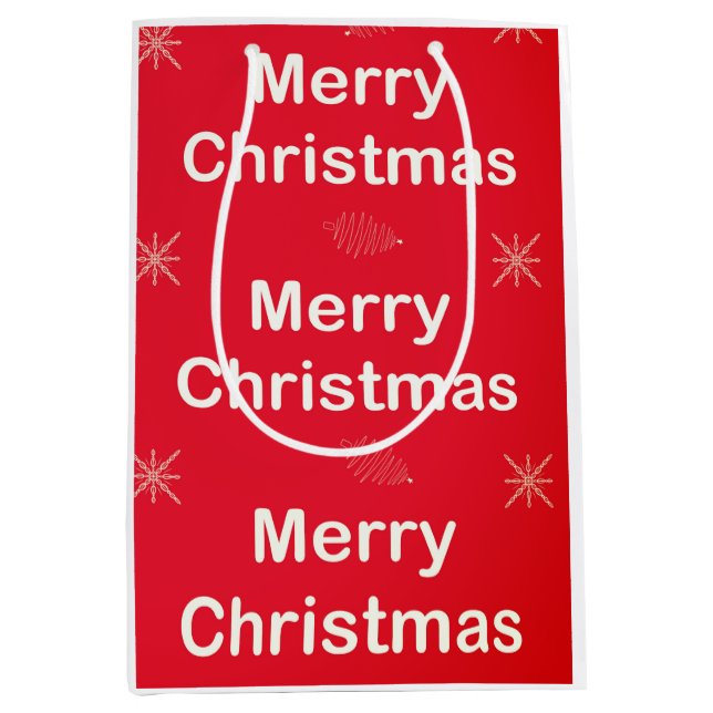 Bolsa De Regalo Mediana Platos para cena (Anverso)