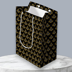 Bolsa De Regalo Mediana Plaza masónica masónica de masón y masonería de br