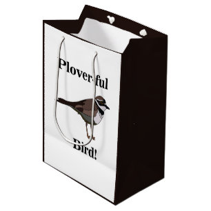 Bolsa De Regalo Mediana Plover Bird Funny Birder