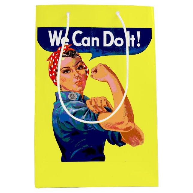 Bolsa De Regalo Mediana Podemos Hacerlo (Anverso)