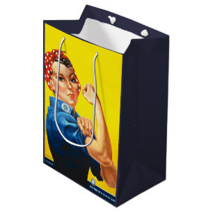 Bolsa De Regalo Mediana Podemos hacerlo Rosie la remachadora