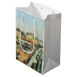 Bolsa De Regalo Mediana Pont Neuf, Tarde, Sunlight Camille Pissarro