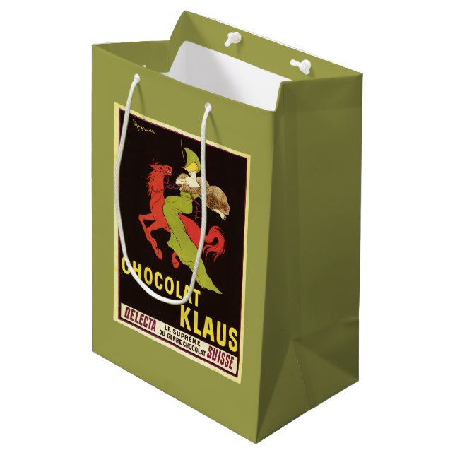 Bolsa De Regalo Mediana Poster del anuncio de Chocolat Klaus (Angulo Anverso)