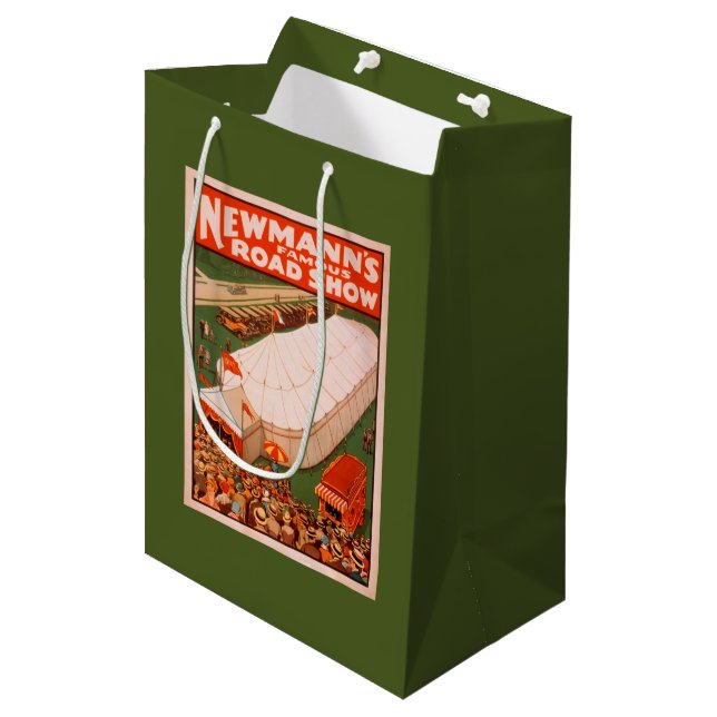 Bolsa De Regalo Mediana Poster mágico famoso de la demostración de la (Angulo Anverso)