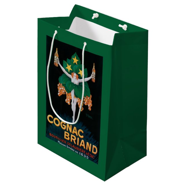 Bolsa De Regalo Mediana Poster promocional de Briand del coñac (Angulo Anverso)